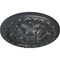 Ekena Millwork Acanthus Ceiling Medallion, Hand-Painted Pewter, 11 3/8"OD x 2"P CM11ACPES - alternate 3